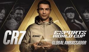 რონალდუ კიბერსპორტის Esports World Cup 2025-ის გლობალური ელჩი გახდა
