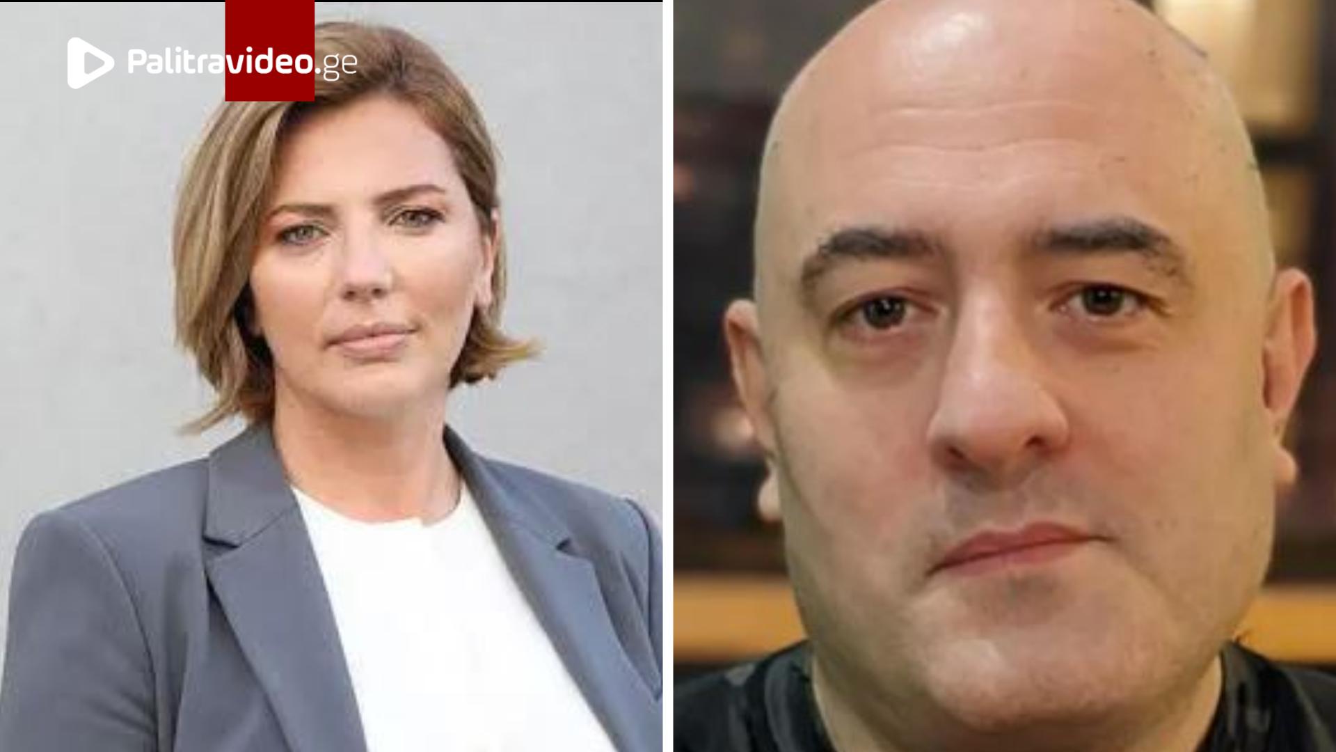 "შენ არ ხარ გოჭი, შენ ხარ..." - ანა დოლიძე გია ჭანტურიას მიმართავს